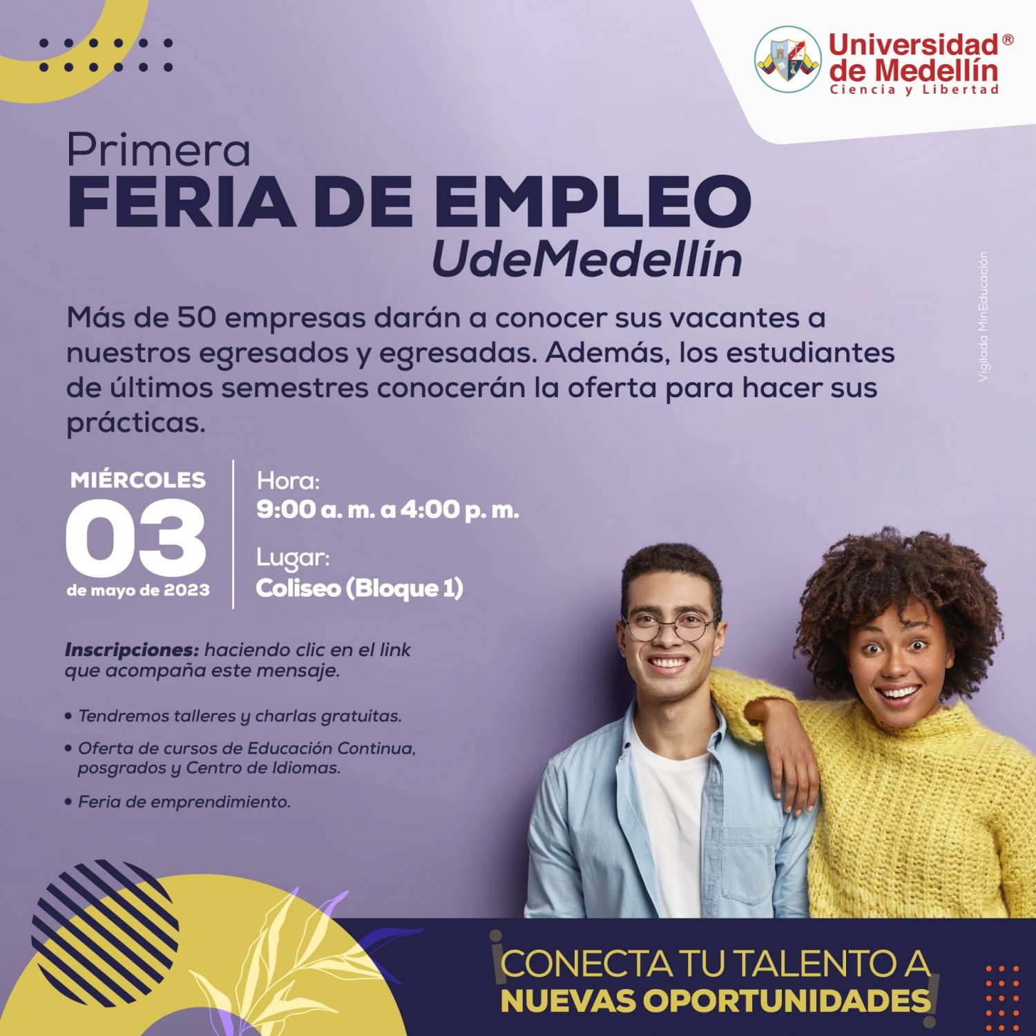 Feria de Empleo en la UdeMedellín Universidad de Medellín
