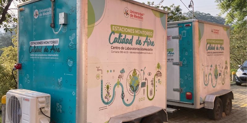 Estaciones aire Universidad de Medellín