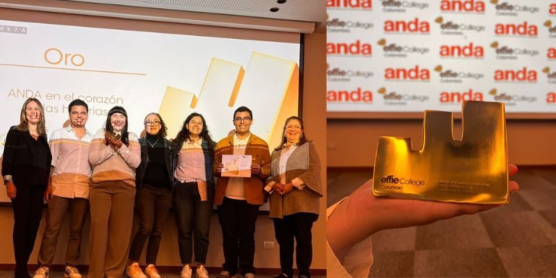UdeMedellín oro Effie College