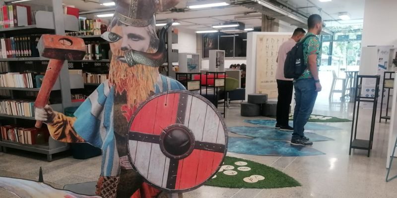 Exposición Vikingos Universidad de Medellín