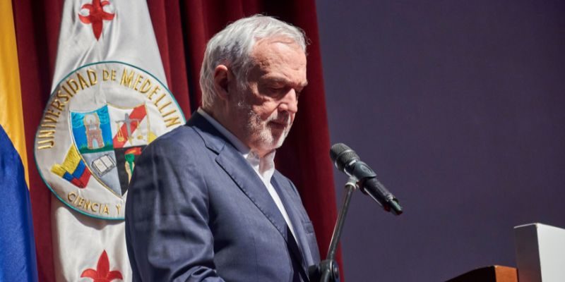 Federico Restrepo, rector Universidad de Medellín